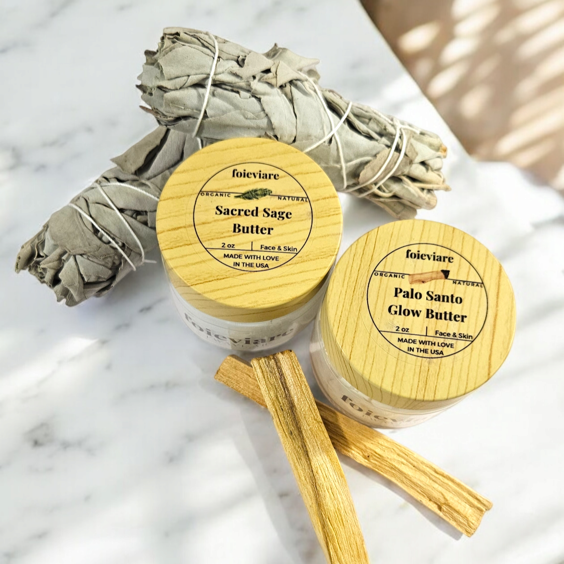 Sage Spirit & Palo Santo Butter Bundle